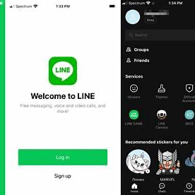 Line super app screen