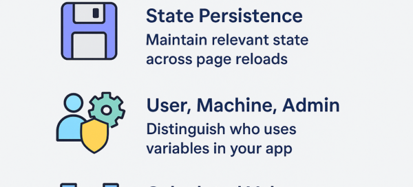 Mastering Variables in No-Code App Builders